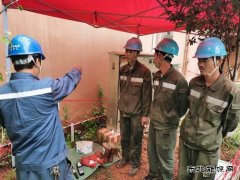 下雨停电会泽供电局金钟供电所不停服务