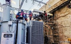 黑龙江水电总厂：战严寒，巧施工 莲花发电厂主变顺利投运