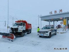 富蕴执法大队：保通保畅，交通人坚守在路上