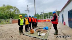 国网九三供电公司：开展35千伏变电站防汛应急演练