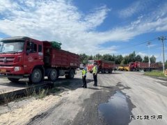 哈巴河执法大队：强化责任担当 筑牢治超防线