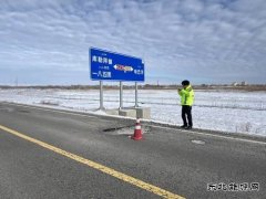 哈巴河执法大队扎实开展冬季公路安全隐患排查工作