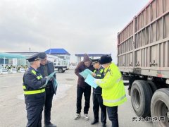 北屯执法大队联合开展“两新”政策宣传活动