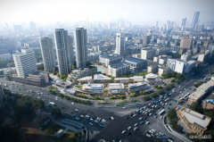 江西建工二建首个TOD地铁上盖项目正式开工