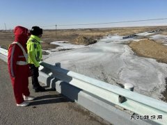 阿勒泰执法支队哈巴河执法大队：协助开展公路技术状况调查工作