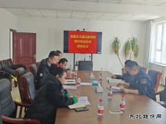 富蕴执法大队：多部门召开治超联席会 筑牢春季道路安全防线