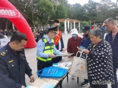 布尔津执法大队：积极开展防灾减灾宣传活动