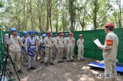 大唐辽宁沈抚热力公司：开展有限空间事故应急演练