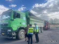 哈巴河执法大队：严查超限超载，筑牢安全防线