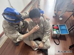 大唐沈东热电公司：开展高温中暑应急救援演练
