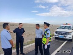 布尔津执法大队：部门联动聚合力 联合执法护畅通