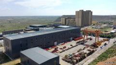 张家峁矿业二号风井联合建筑项目正式落成投用